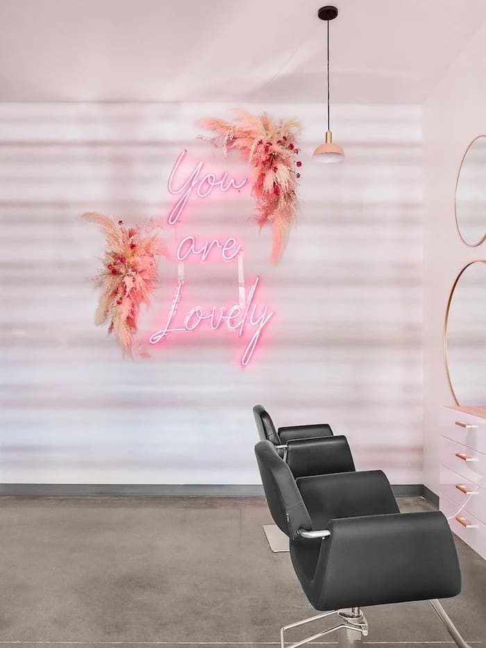 Inside a bex+Co.® salon