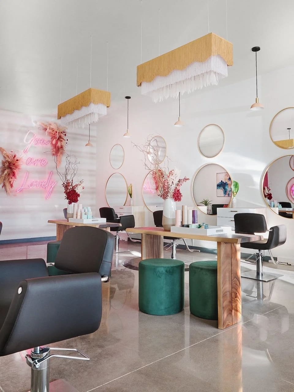 Inside the bex+Co.® Cedar Park salon