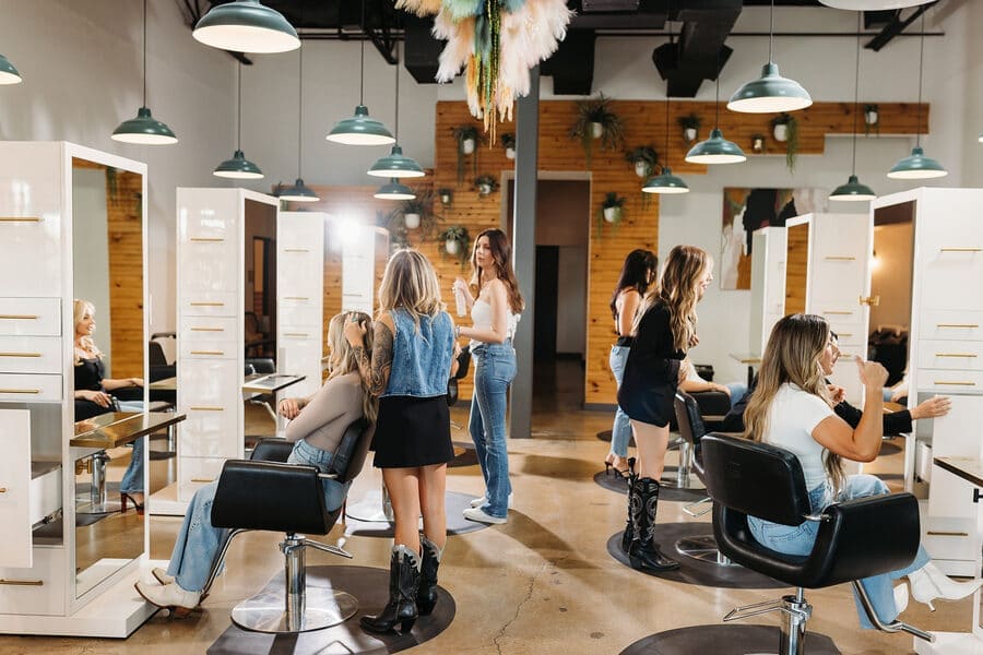 Inside a bex+Co.® salon